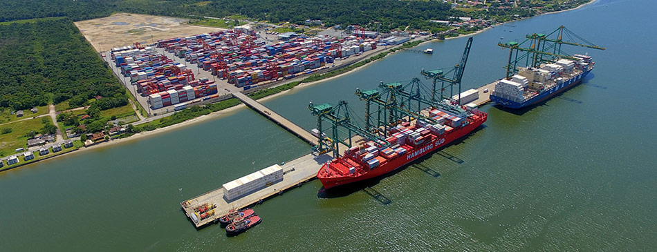 Terminal Portuário - Vista Aérea