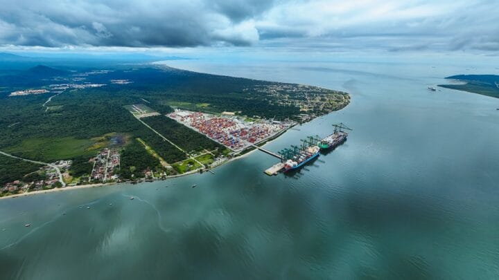 Vista Panorâmica da Baía da Babitonga